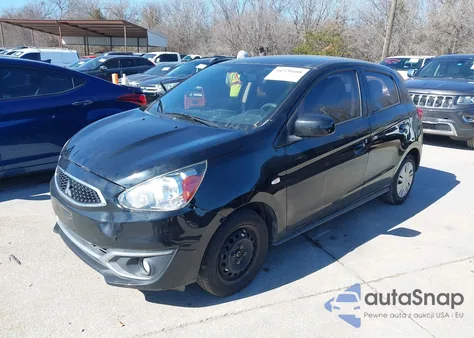 2020 Mitsubishi Mirage Es from USA, damaged, VIN ML32A3HJ0LH007012